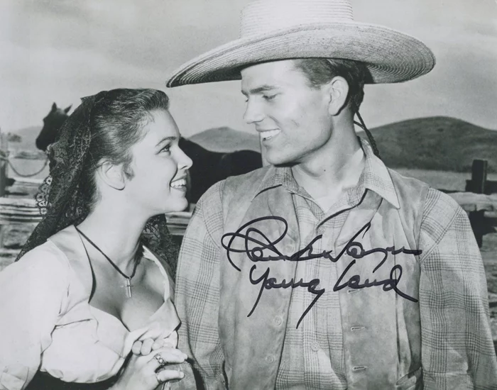 Patrick Wayne autograph