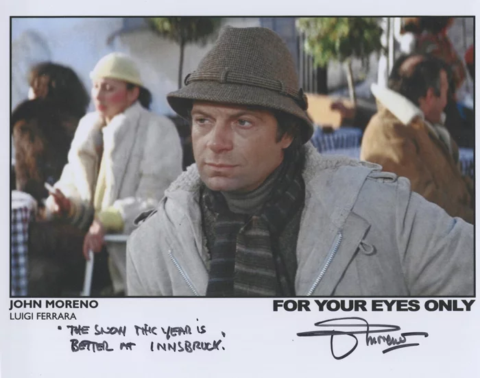 John Moreno autograph