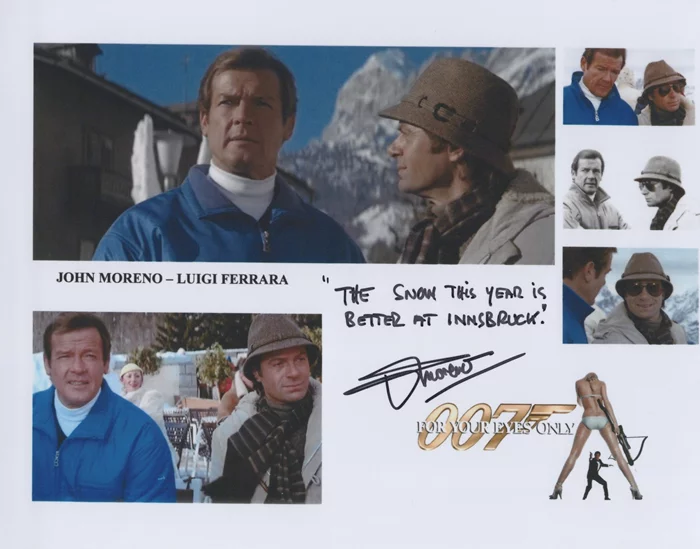 John Moreno autograph