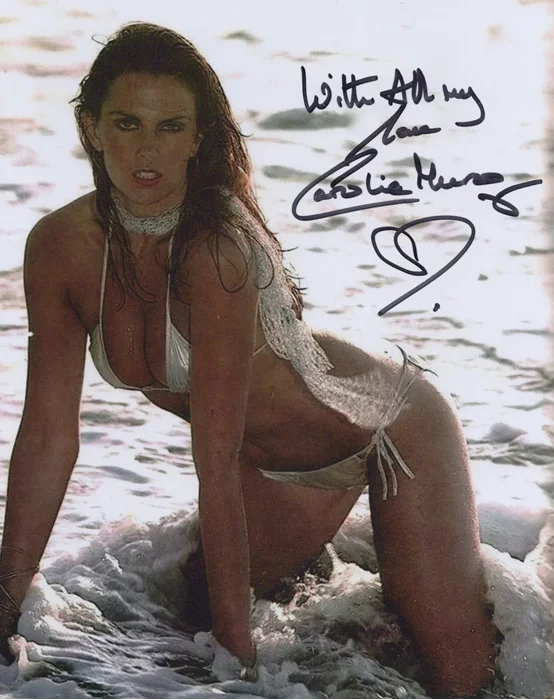 Caroline Munro autograph