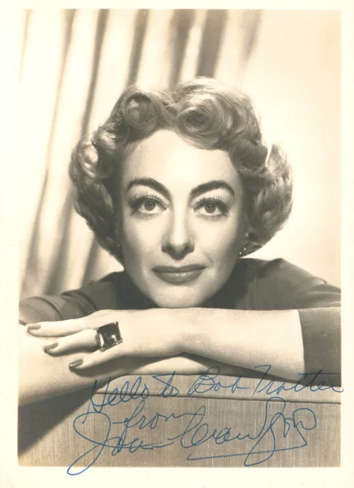 Joan Crawford autograph