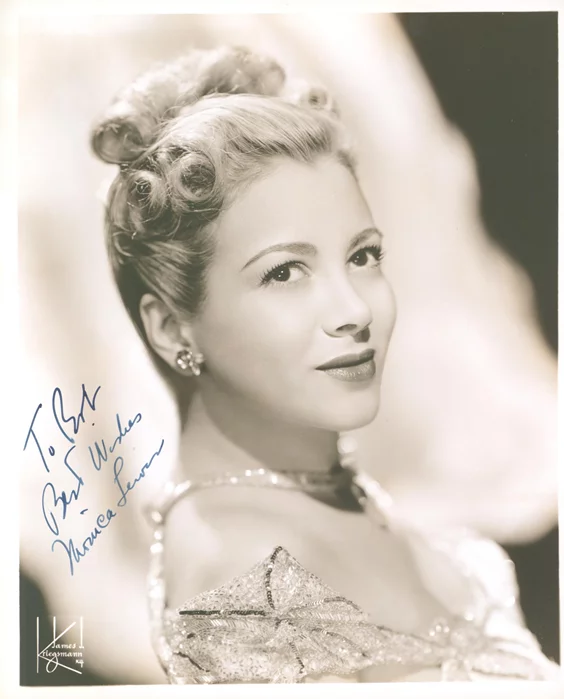 Monica Lewis autograph