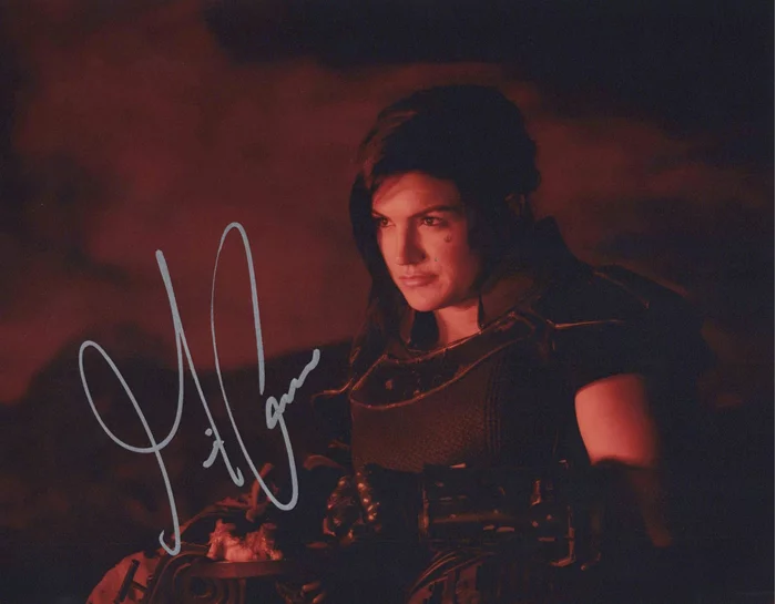 Gina Carano autograph