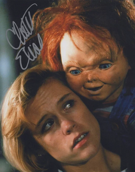 Christine Elise autograph