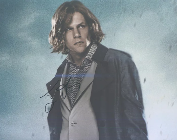 Jesse Eisenberg autograph