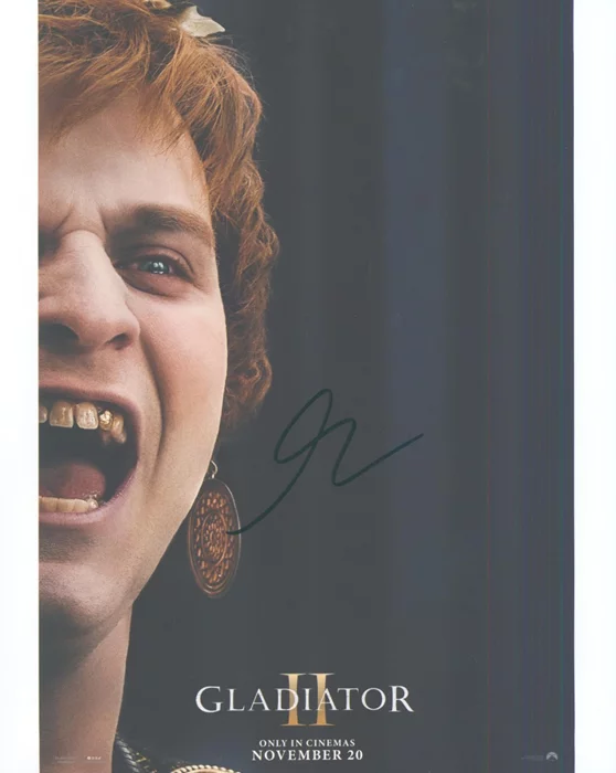 Fred Hechinger autograph