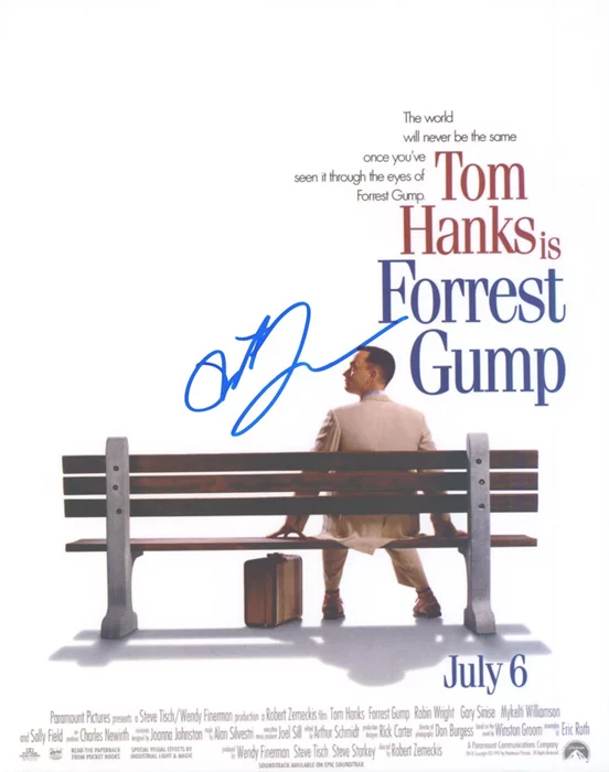Robert Zemeckis autograph