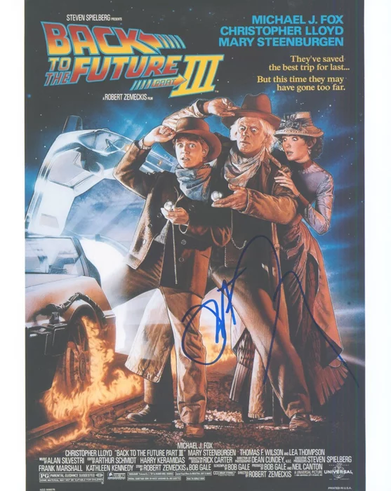 Robert Zemeckis autograph