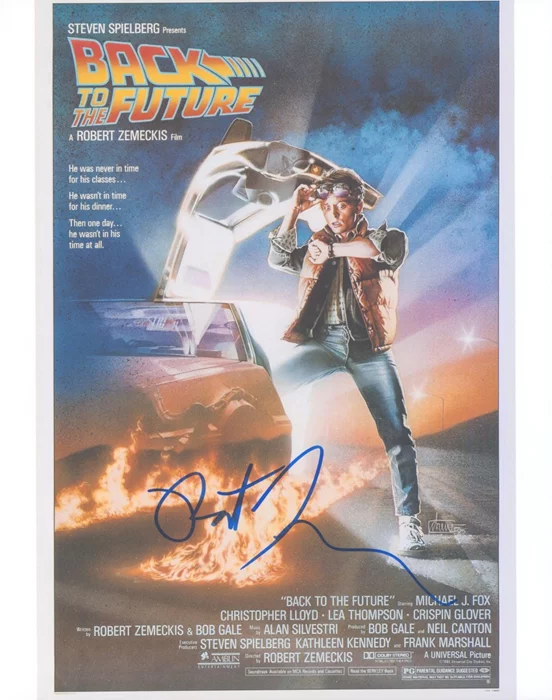 Robert Zemeckis autograph