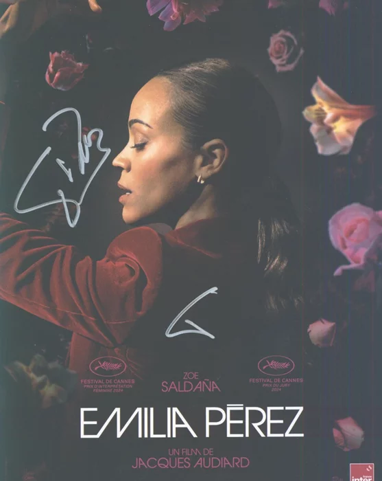 Karla Sofia Gascon autograph