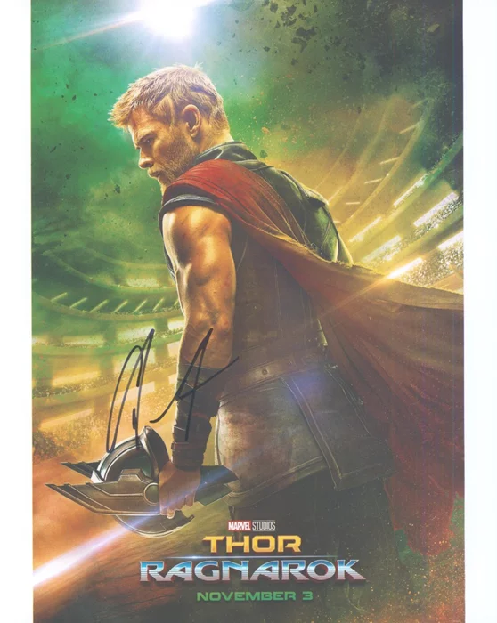 Chris Hemsworth autograph