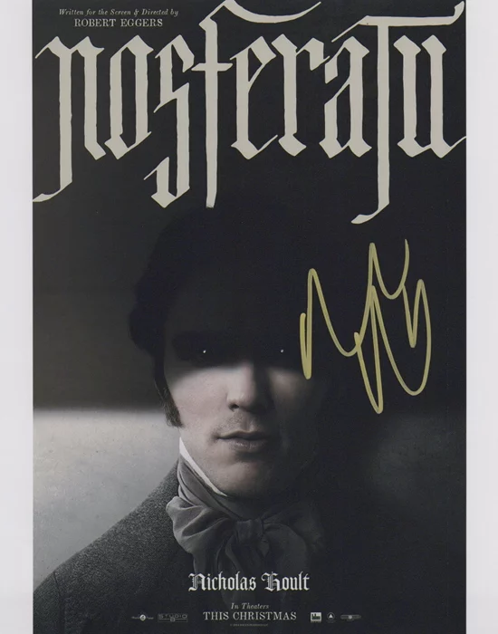 Nicholas Hoult autograph