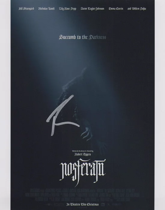 Robert Eggers autograph