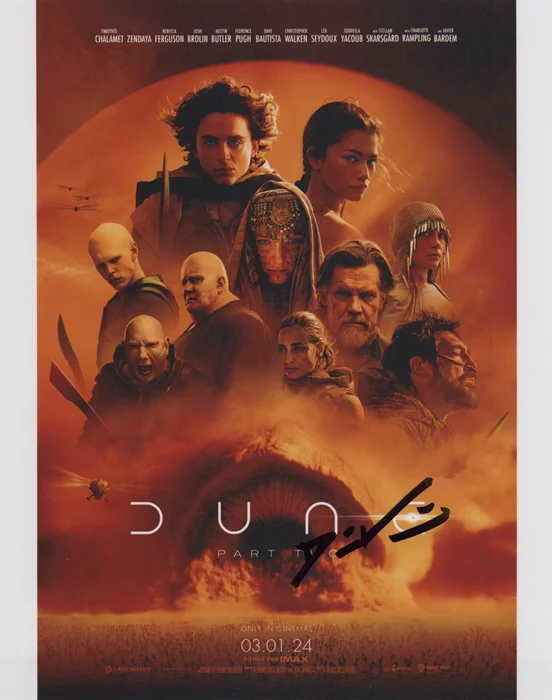 Denis Villeneuve autograph