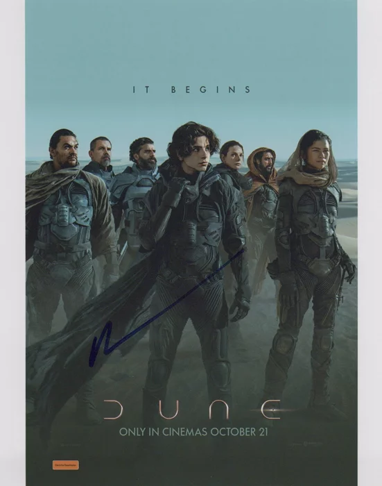 Eric Roth autograph