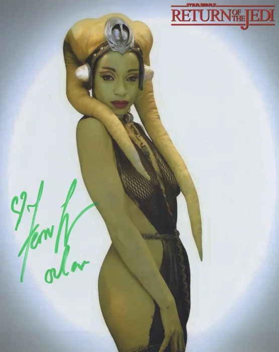 Femi Taylor autograph