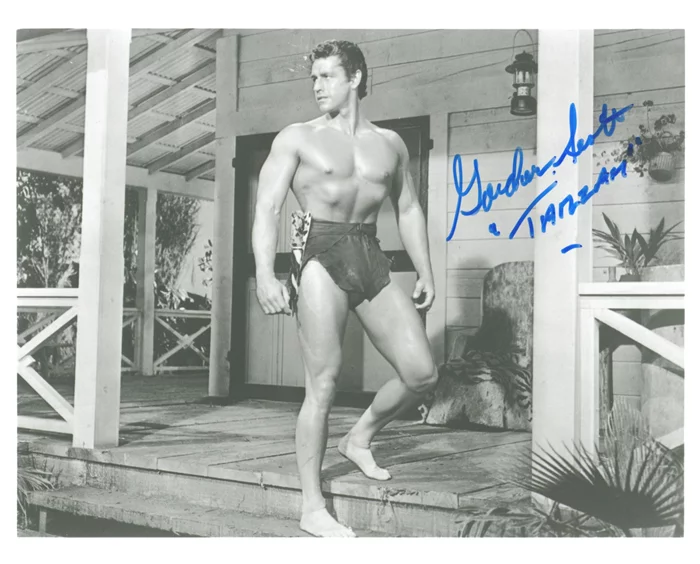 Gordon Scott autograph