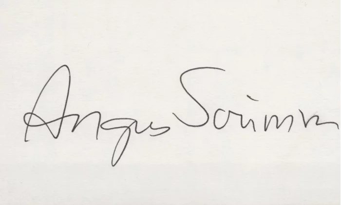 Angus Scrimm autograph