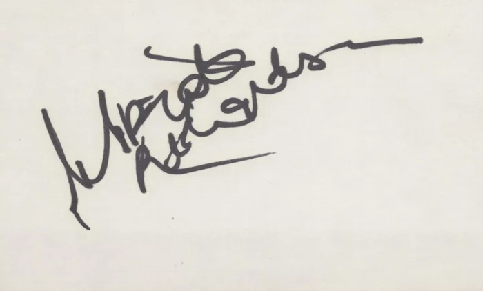 Miranda Richardson autograph