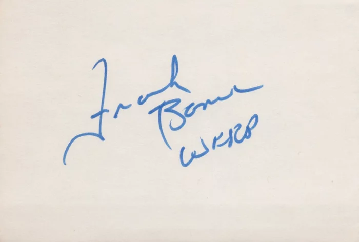 Frank Bonner autograph