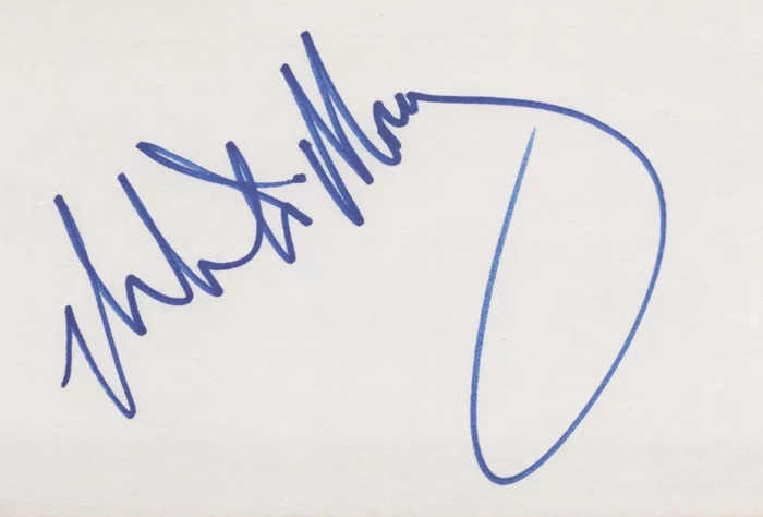 Rebecca DeMornay autograph