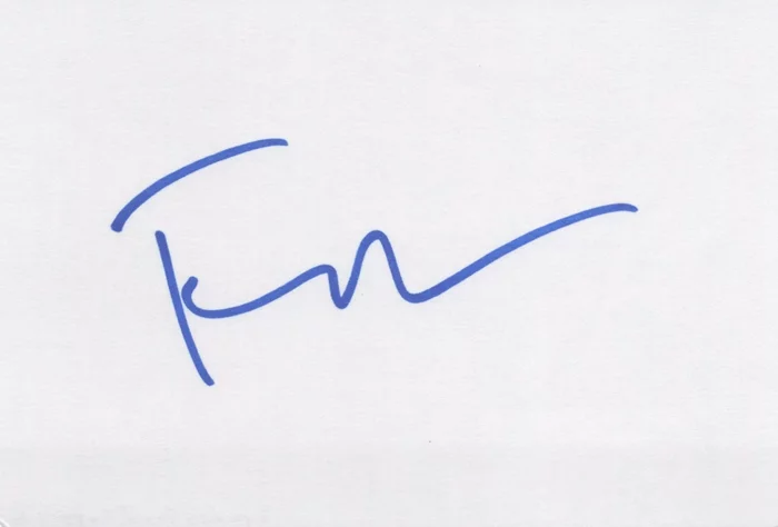Francis Ford Coppola autograph