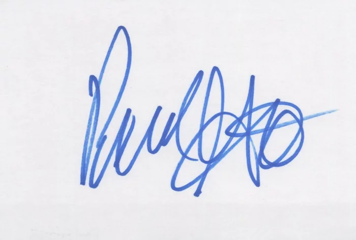Paul Giamatti autograph