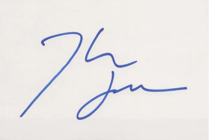 Thomas Jane autograph