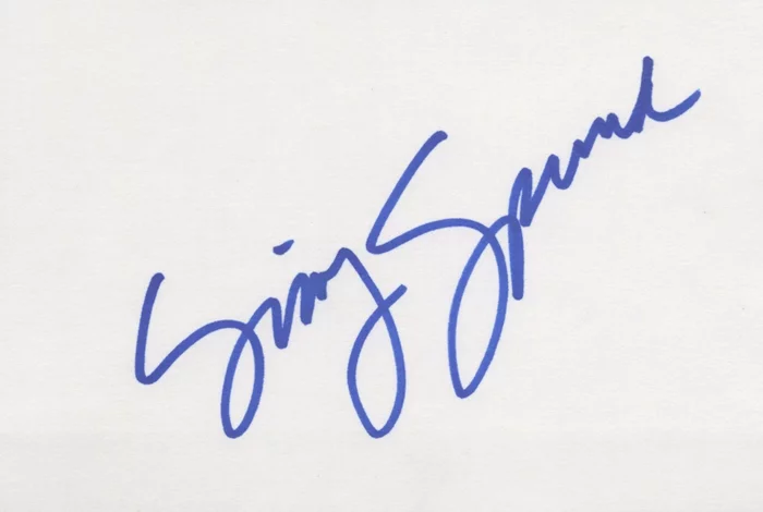 Sissy Spacek autograph