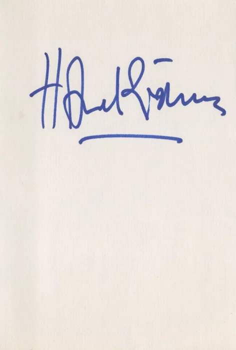 Hans Zimmer autograph
