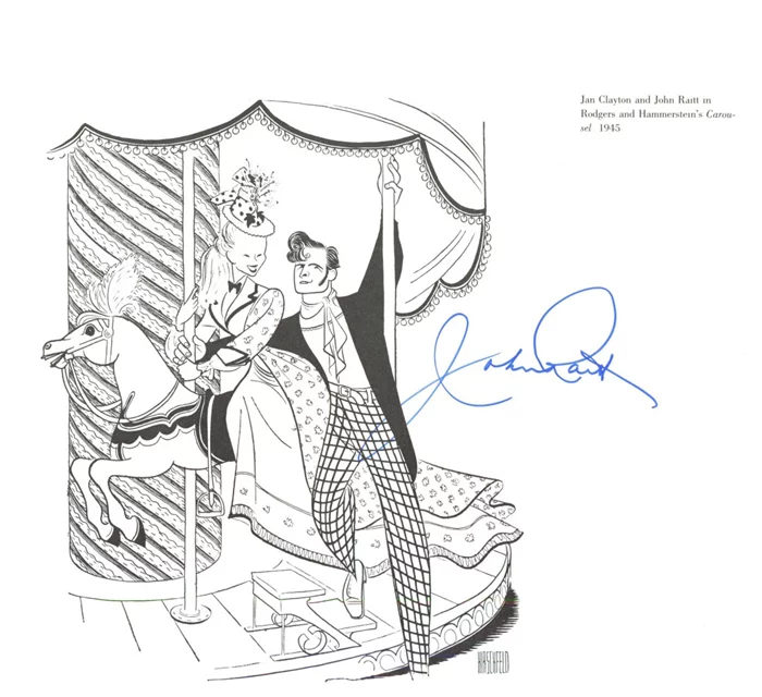 John Raitt autograph