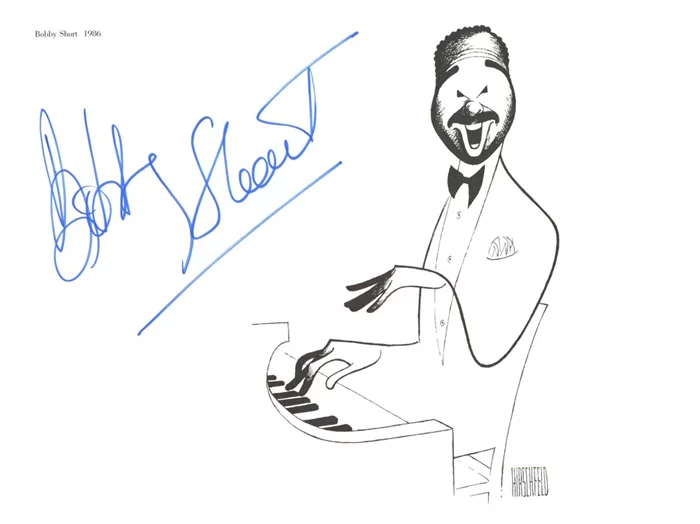 Bobby Short autograph