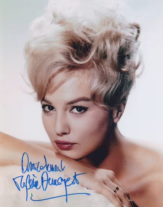 Mylene Demongeot autograph