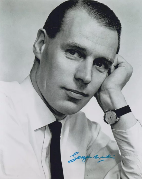 George Martin autograph