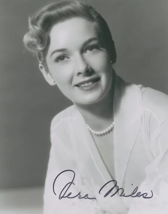 Vera Miles autograph