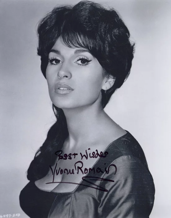 Yvonne Romain autograph