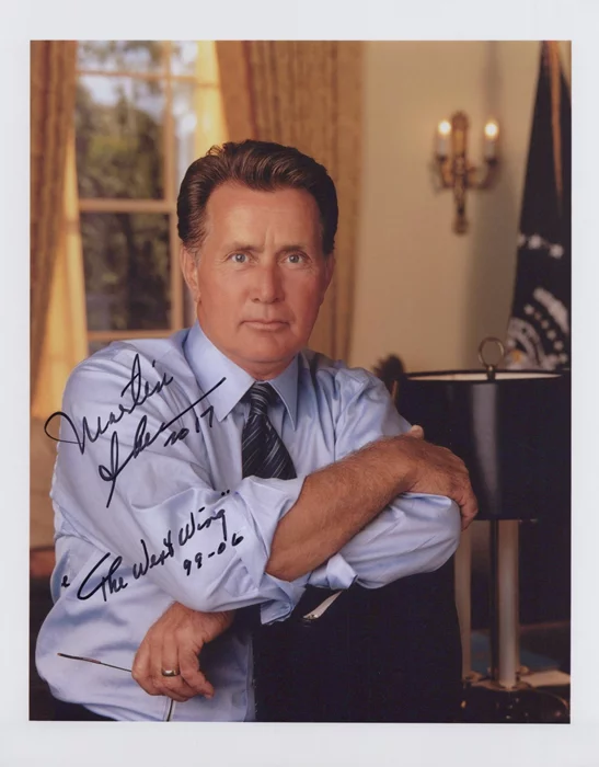 Martin Sheen autograph