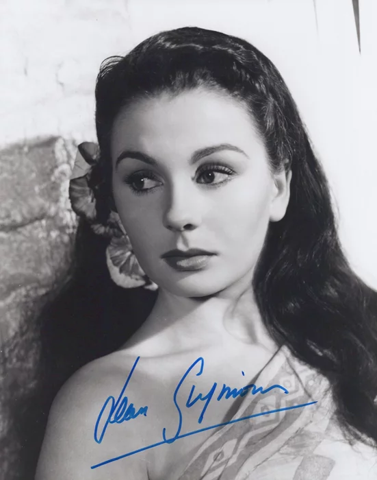 Jean Simmons autograph