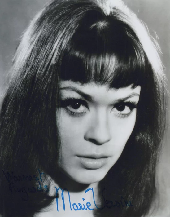 Marie Versini autograph