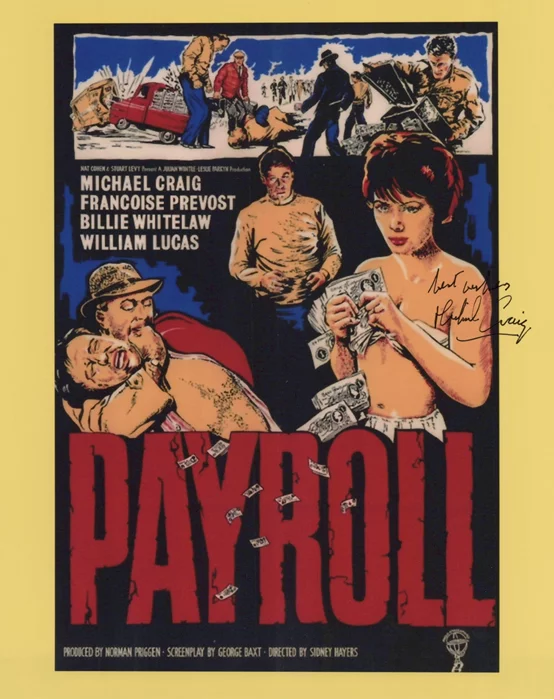 Michael Craig autograph