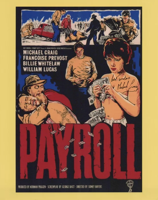 Michael Craig autograph