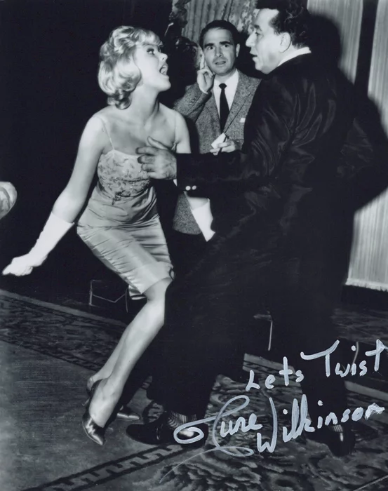 June Wilkinson autograph