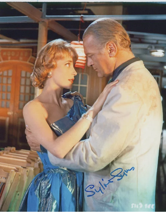 Sylvia Syms autograph