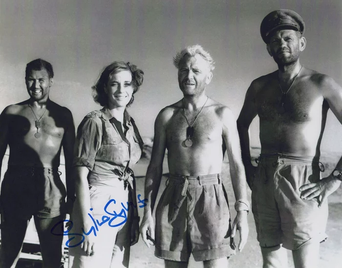 Sylvia Syms autograph