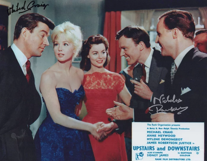 Upstairs and Downstairs autograph