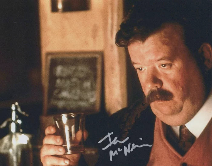 Ian McNeice autograph