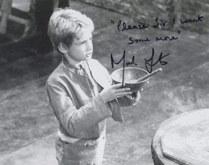 Mark Lester autograph