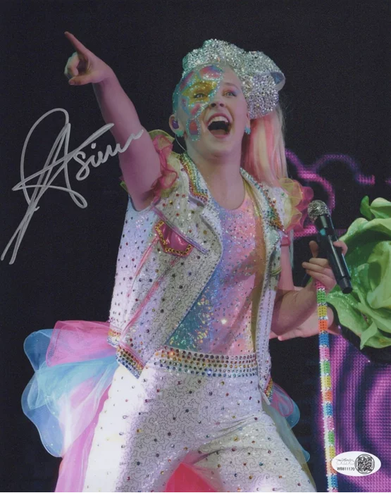 Jojo Siwa autograph