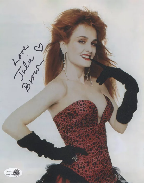 Julie Brown autograph