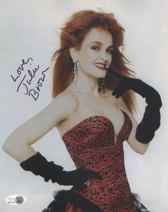 Julie Brown autograph